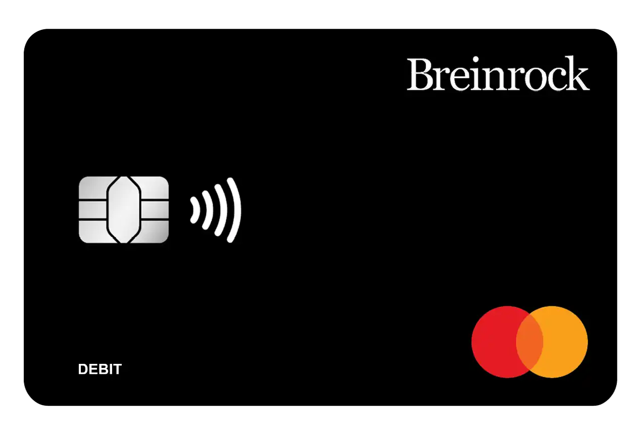 Breinrock Standard prepaid Mastercard
