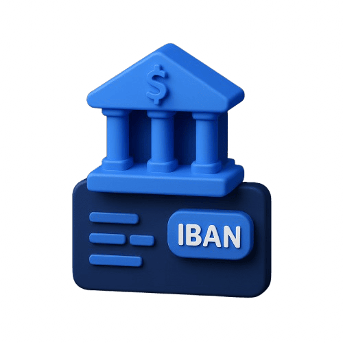 Accounts with dedicated IBANs icon